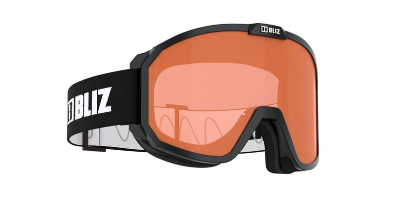 Bliz Rave JR Farge : Black - White Logo, Orange