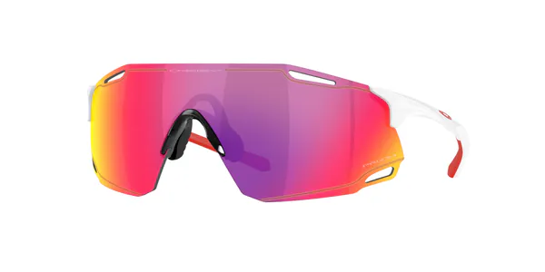 Oakley Cybr Dyno prizm road Brilleglass, polished white Innfatning
