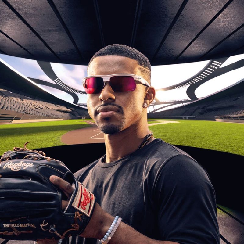 Oakley BiSphaera prizm field, matte white Innfatning