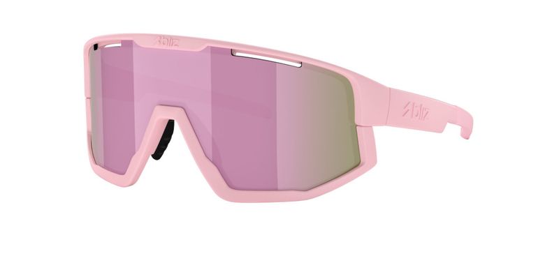 Bliz Fusion Small Matt pudderrosa, Linsefarge: Brun/rosa flerfarget