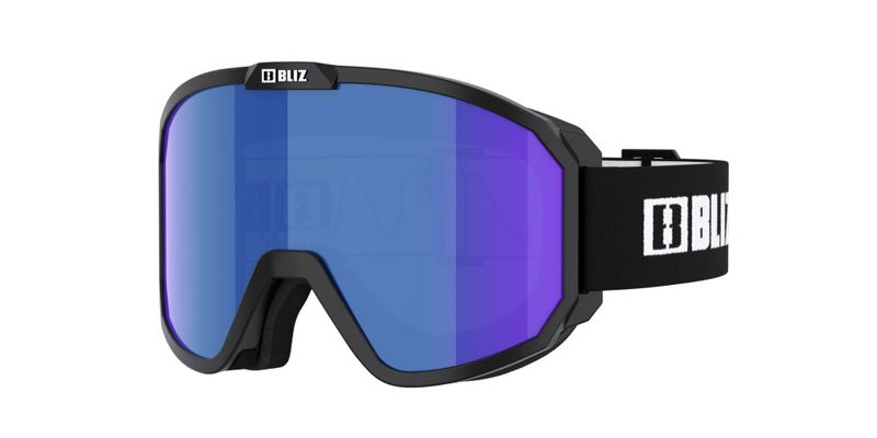 Bliz Rave JR Farge : Black - White Logo, Brown Blue