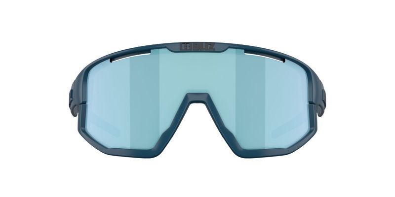 Bliz Fusion Innfatningsfarge: Matte Blue Linsefarge: Smoke speil isblå