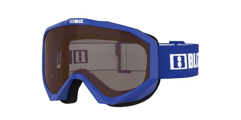 Bliz Liner Blue - White Logo, Brown